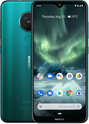 Nokia 7 2 groen overzicht