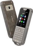 Nokia 800 Tough grijs schuin overzicht