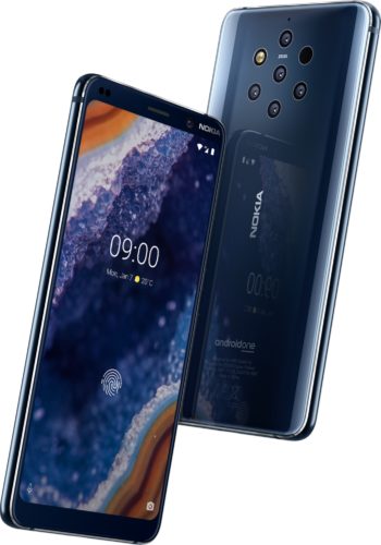 Nokia 9 PureView blauw overzicht