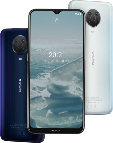 Nokia G20 colors overview