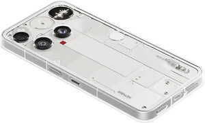 Nothing Phone 3 white back right side bottom
