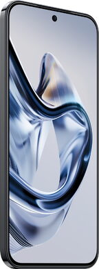 nubia Air zwart voorkant linkerzijkant