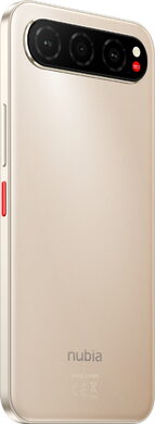 nubia Air goud achterkant rechterzijkant