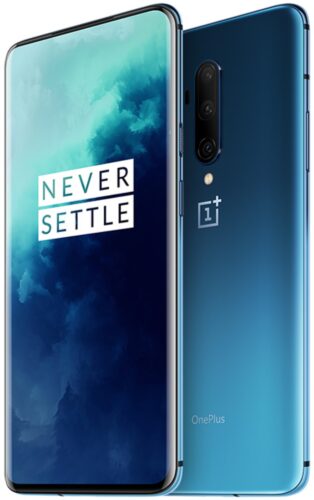 OnePlus 7T Pro blue overview