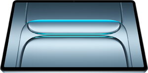 OnePlus Pad Lite blauw voorkant onderkant schuin