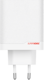 OnePlus SuperVOOC 120W Dual Ports GaN Power Adapter White