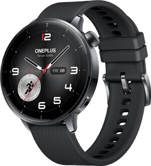 OnePlus Watch 3 43mm schwarz Vorderseite rechte Seite