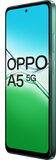 Oppo A5 5G green front right side