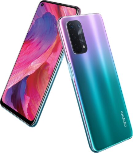 Oppo A54 5G violett Übersicht