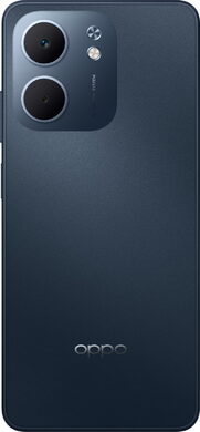 Oppo A5x blauw achterkant
