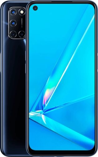 Oppo A72 black overview