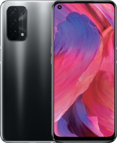 Oppo A74 5G schwarz Übersicht