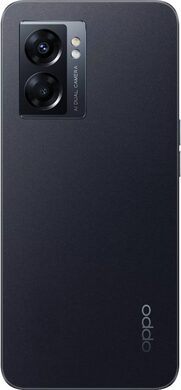 Oppo A77 5G nero indietro