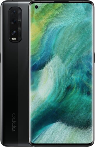 Oppo Find X2 zwart overzicht