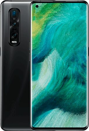 Oppo Find X2 Pro black overview