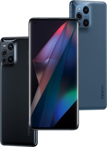 Oppo Find X3 Pro color Übersicht