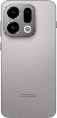 Oppo Find X9 5g titanium grau Rückseite