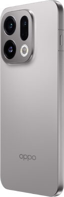 Oppo Find X9 5g titanium grau Rückseite linke Seite