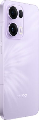Oppo reno 13 5g viola indietro lato destro