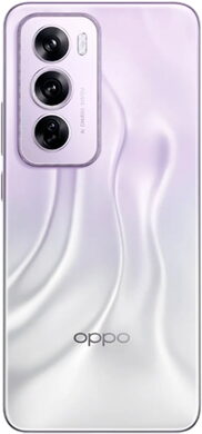 Oppo Reno12 Pro zilver achterkant