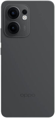 Oppo Reno13 F 5G graphite grijs achterkant