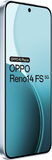 Oppo Reno14 FS 5G opal blauw voorkant linkerzijkant