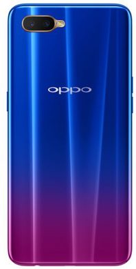 Oppo RX17 Neo blue back