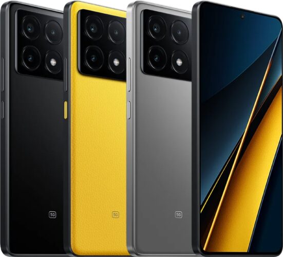 POCO X6 Pro kleuren overzicht