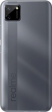 realme C11 grau Rückseite