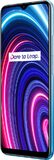 realme C25Y bleu couverture à droite