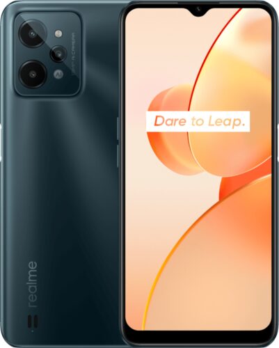 realme C31 groen overzicht