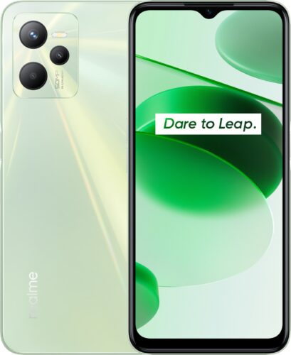 realme C35 green overview