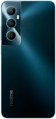 realme C65 blauw achterkant