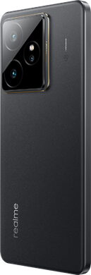 realme GT 7 black back left side