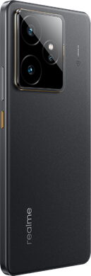 realme GT 7 black back right side