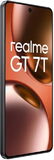 realme GT 7T zwart voorkant linkerzijkant