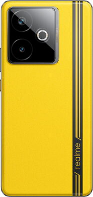realme GT 7T geel achterkant