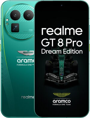 realme GT 8 Pro Dream Edition groen overzicht