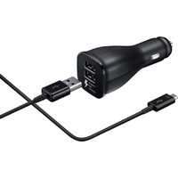 Samsung Adaptive Fast Charging Dual-Port Vehicle Charger