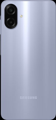 Samsung Galaxy A07 sølv bakside