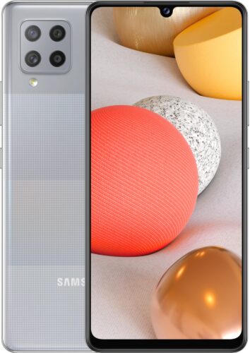 Samsung Galaxy A42 5G gris résumé