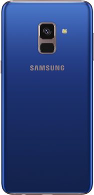 Samsung Galaxy a8 2018 back blue