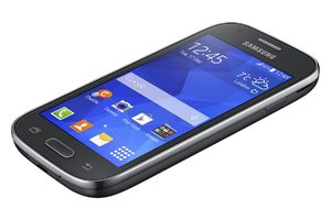 Samsung Galaxy Ace Style tilted ed black
