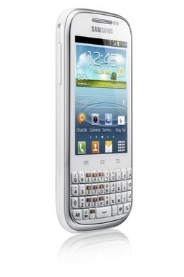 Samsung Galaxy Chat schuin