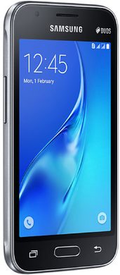 Samsung Galaxy j1 mini 2016 duos black front left side