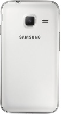 Samsung Galaxy j1 mini 2016 duos white back