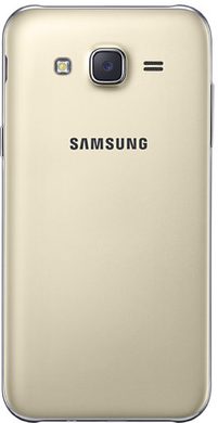Samsung Galaxy J5 goud achterkant