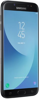 Samsung Galaxy j7 2017 duos black front left side
