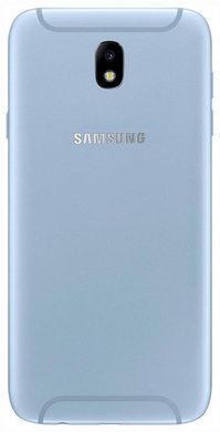 Samsung Galaxy j7 2017 duos blue silver back