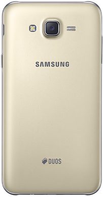 Samsung Galaxy J7 Duos gold back
